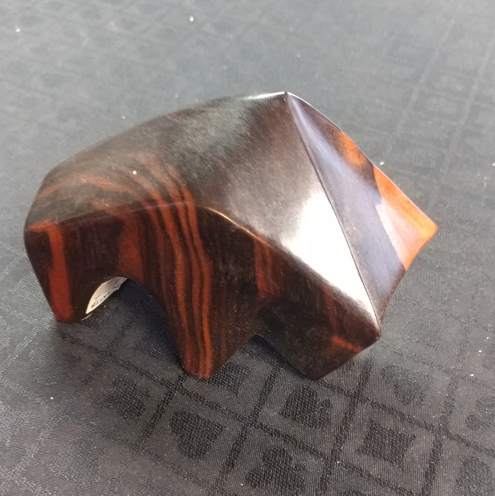 Ironwood Bitossi Bull Sculpture